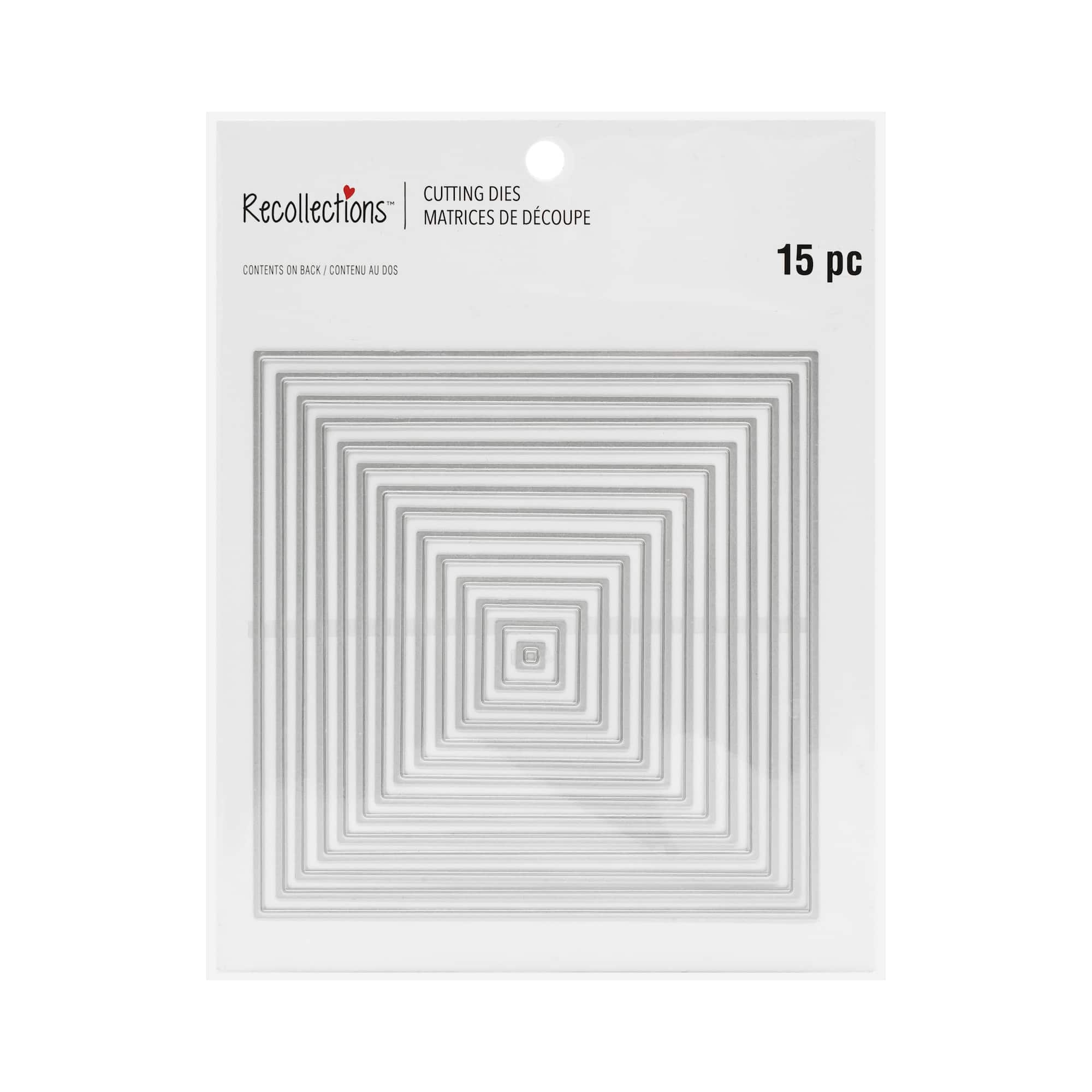 6 Pack: Square Cutting Die Set by Recollections™